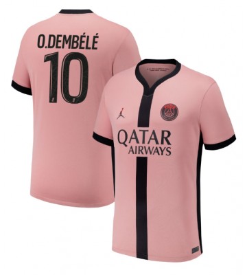 Paris Saint-Germain Ousmane Dembele #10 Replika Tredjetrøje 2024-25 Kortærmet